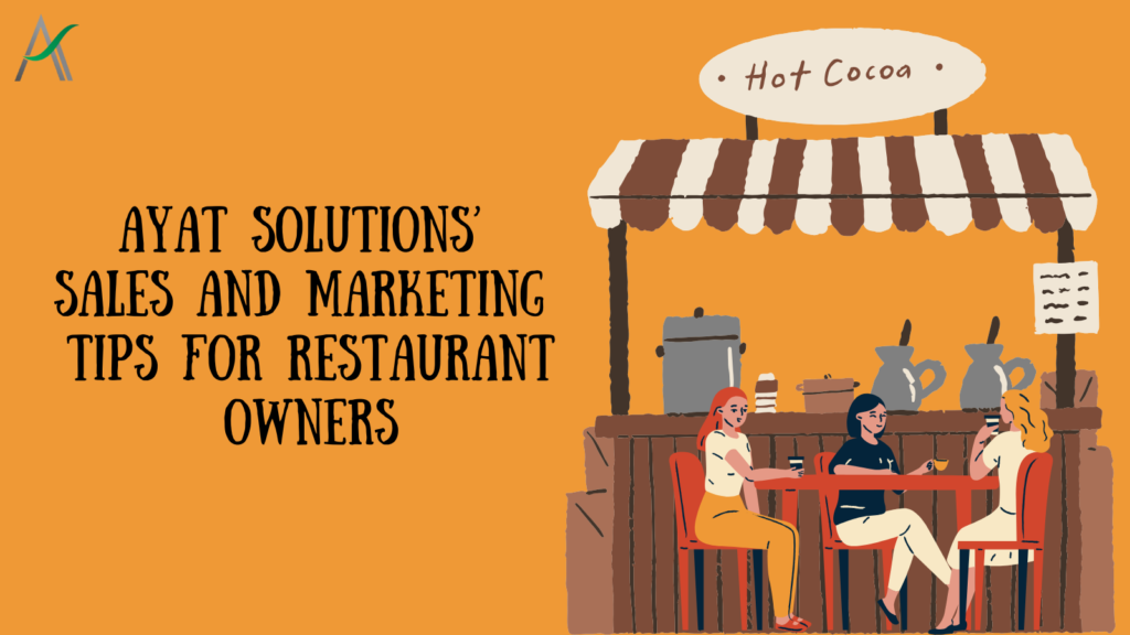 sales and marketing tips for restaurant owners