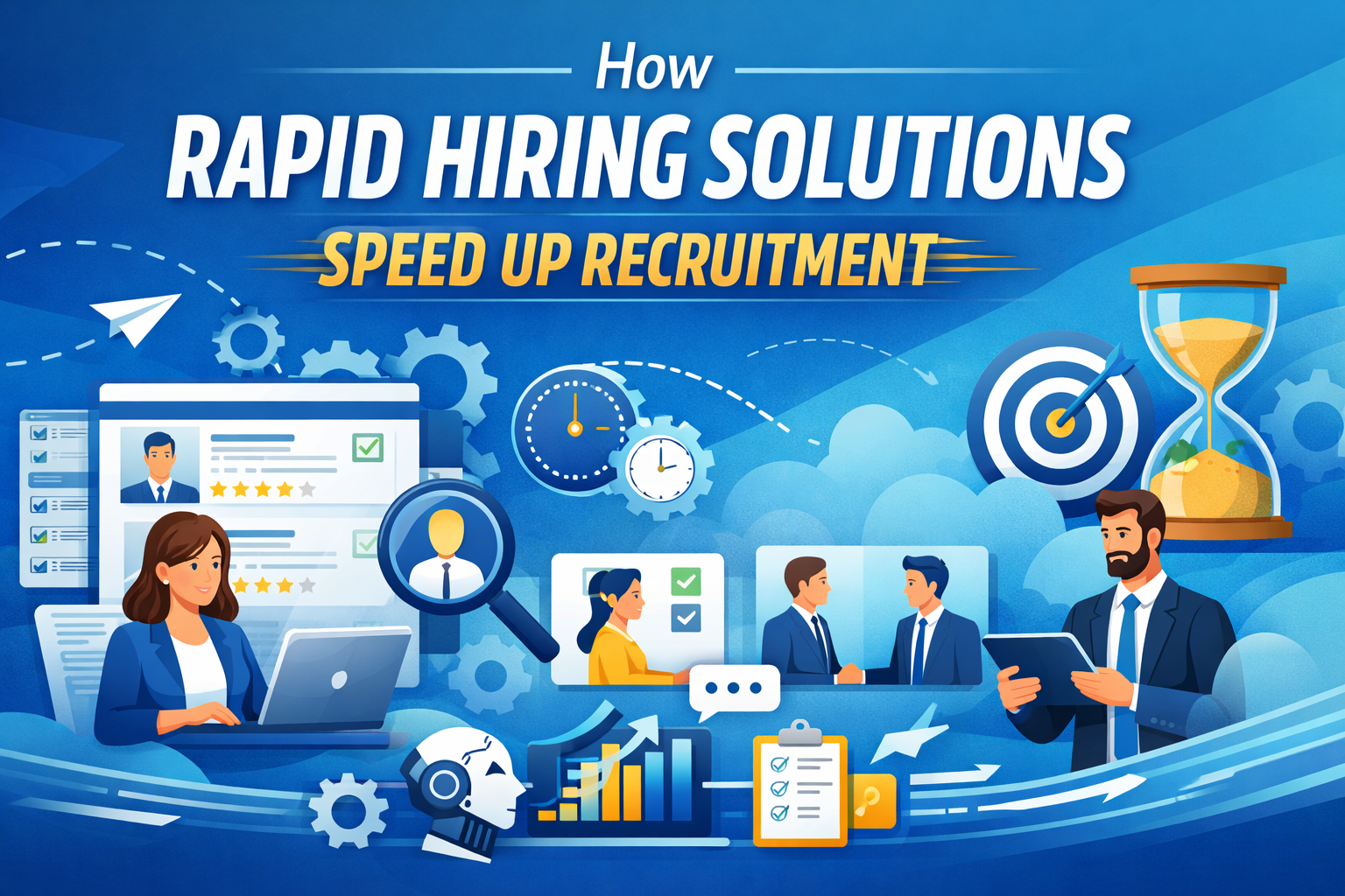 How Rapid Hiring Solutions Speed Up Recruitment